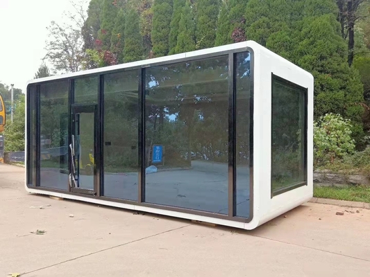 LANGE Pitched Flat Pack حاوية منزل منازل قابلة للتوسيع المحمولة 13.92m2