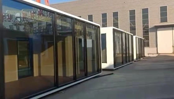 ساندويتش بانل 20FT الجاهزة وحدات المكاتب الجاهزة منازل حاوية الشحن