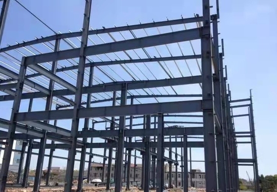 Q345 المباني الفولاذية الصناعية الزراعية