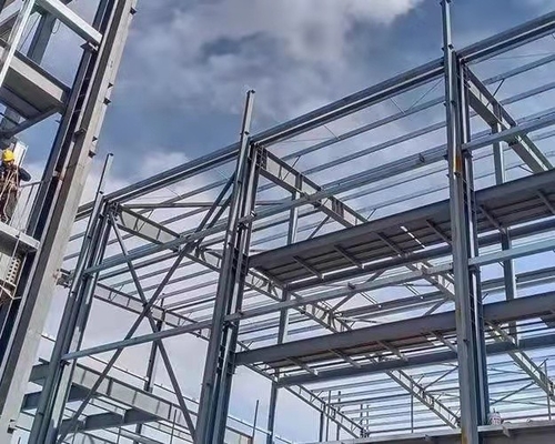OEM حريق الجاهزة مستودع مكتب الصلب الإطار المقصورة مجموعات المنزل الجاهزة